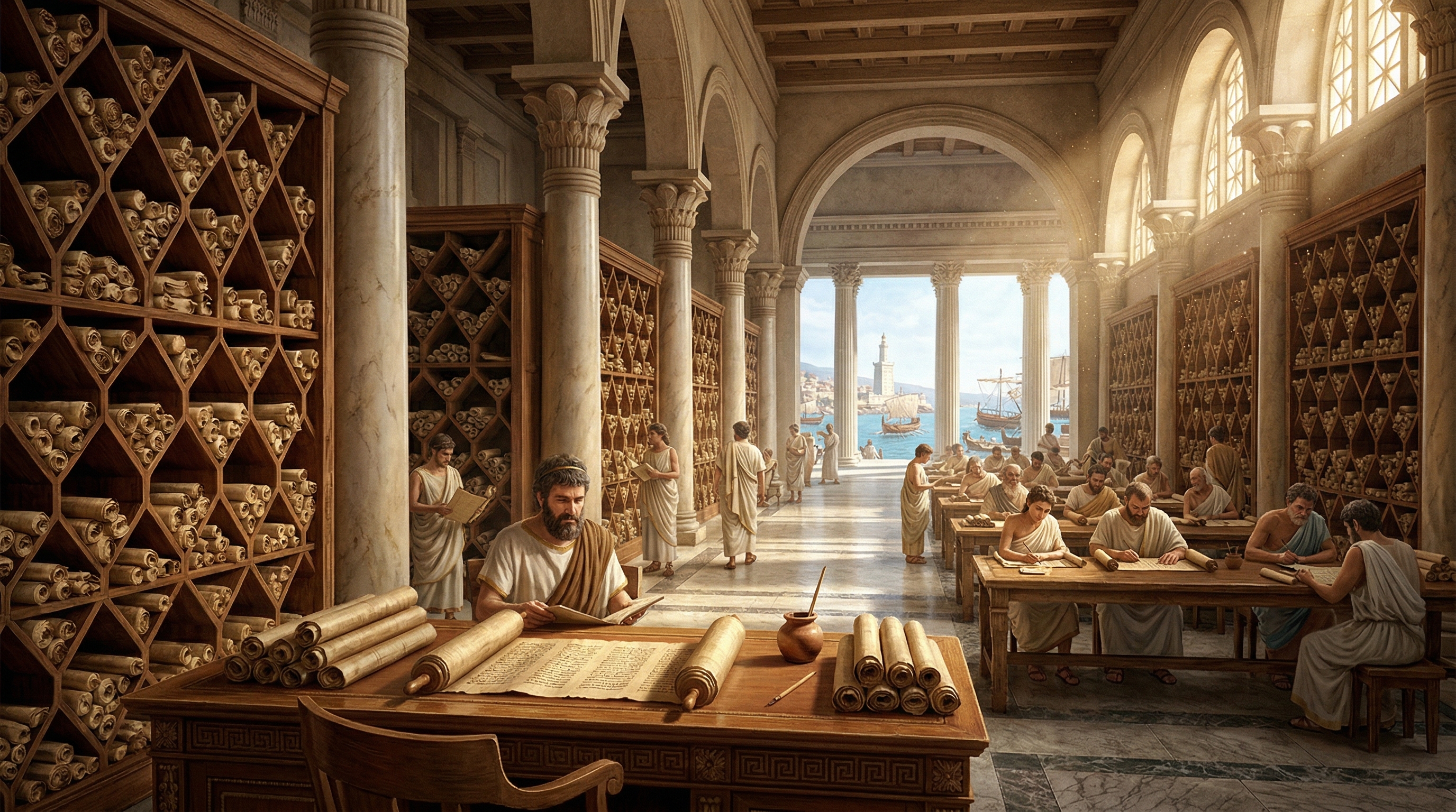The Librarian of Alexandria