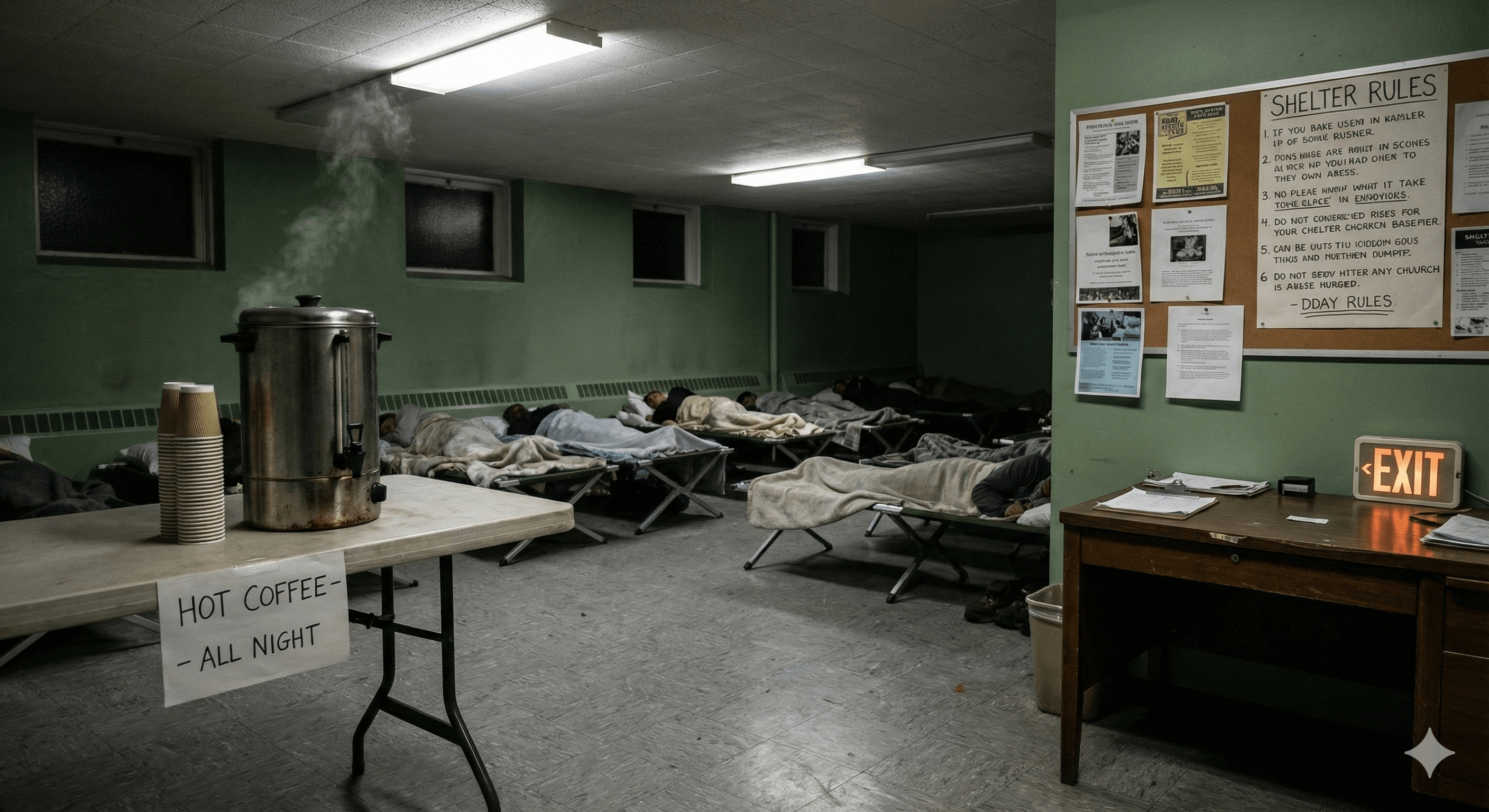 Night Shift at the Shelter