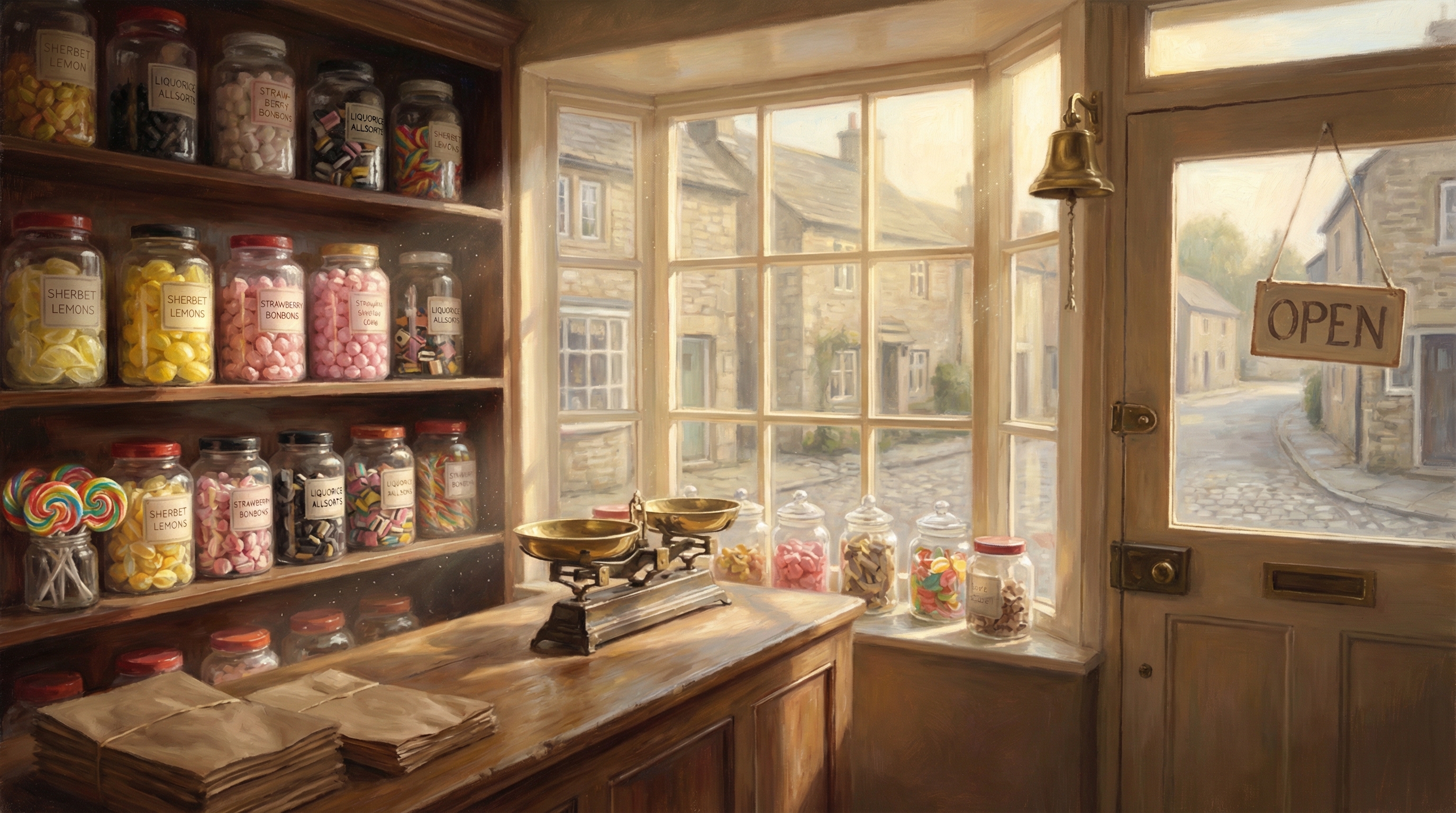 The Sweet Shop on the Corner