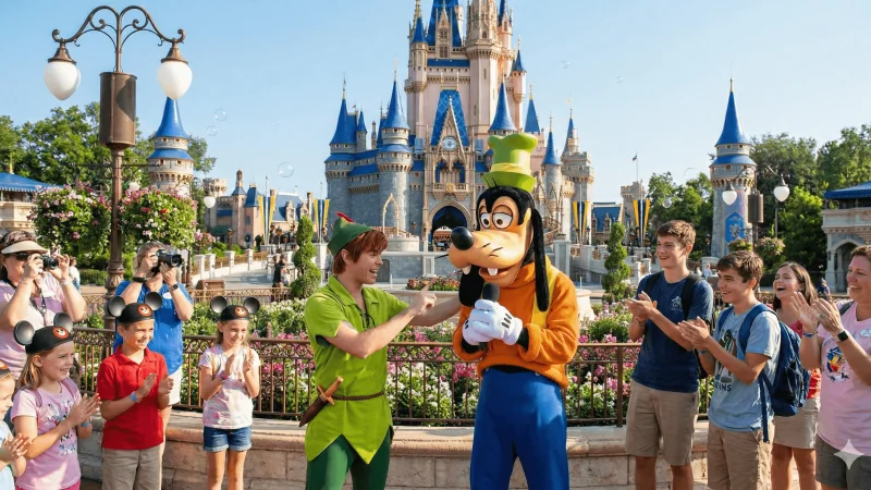 Performing at Disney World